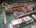 Eti Bakir – Turkey. Bas bar and hanger bar supply for Samsun copper project, 2009.